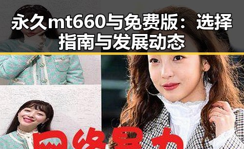 永久mt660与免费版：选择指南与发展动态