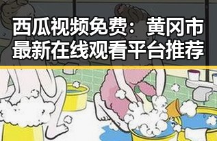 西瓜视频免费：黄冈市最新在线观看平台推荐