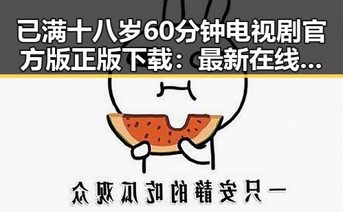 已满十八岁60分钟电视剧官方版正版下载：最新在线观看指南